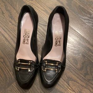 Salvatore Ferragamo Black Pumps